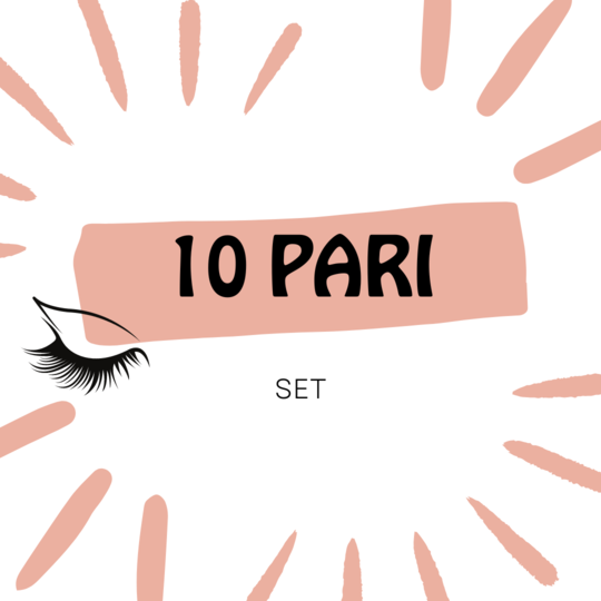 Set od 10 pari